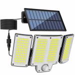 Solar Powered Led Outdoor Security Spot Lights with Motion Sensor for sale