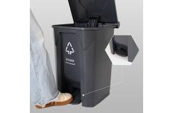 China Classification Large Plastic Trash Containers 240L 660L 1100L Outdoor Plastic Dustbin supplier