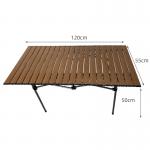 Portable Picnic Stall Folding Square Table Barbecue Self Drive For Camping