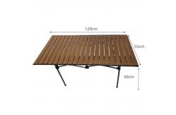 China Portable Picnic Stall Folding Square Table Barbecue Self Drive For Camping supplier