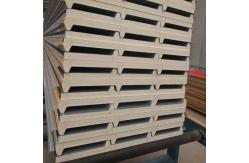 China Foam Thermal Board PUR Sandwich Panel Exterior Partition Steel Structure supplier