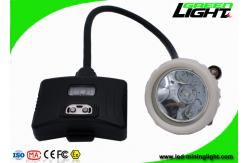 China 5.2Ah Black Safety Underground Mining Cap Lights Rechargeable Explosion Proof supplier