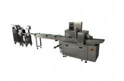 China Full Automatic Energy Bar Flow Wrapper With Feeding supplier
