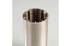 China High Strength Wedge Wire Screen made of Low Carbon Steel MOQ 1 Piece supplier