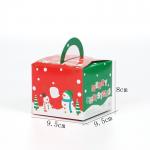 Candy Christmas Gift Paper Boxes Luxury Color Printing for sale