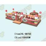 Candy Cake Theme Children Fun Park Inflatable Slide Bouncy