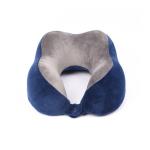 Airplane Travel Kit Gel Memory Foam Bamboo Neck Pillow With Ergonomic Design