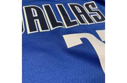 China NBA 77 Blue Custom Basketball Jerseys Polyester supplier
