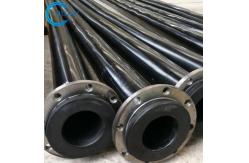 China Large Diameter Yellow UHMWPE Pipe UV Stabilized For Mining supplier