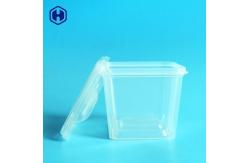 China Easy Lock Square Food Packaging Plastic Container 530ML Reusable supplier