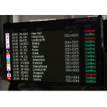P16 Full Matrix Airport Passenger Information LED Moving Sign VMS Modules Assembled for sale