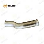 Exhaust Manifold WG9925549133 Metal Hose Sinotruk HOWO Truck Parts Exhaust Pipe for sale