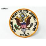Air Force Military Style Patches Full Embroidered With Iron On Backing