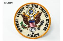 China Twill Fabric Military Style Patches Recycled Clothes Badges And Patches supplier