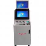 17inch Touch Screen Self Service Kiosk Bank Terminal With Cash Deposit