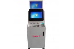 China 17inch Touch Screen Self Service Kiosk Bank Terminal With Cash Deposit supplier