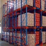 High Density Pallet Rack Shelving Ral Color Double Deep Pallet Racking for sale