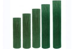 China PE PVC Coated Galvanized Welded Wire Mesh 1x1 1x2 supplier