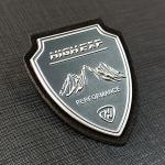 Clothing Logo 3D Tpu Patches High Frequency Soft Embossed Garment Badge