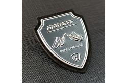 China Clothing Logo 3D Tpu Patches High Frequency Soft Embossed Garment Badge supplier