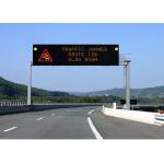 Energy Saving P10 Electronic Led Signs , Safety Secured Led Safety Signs Stored Information for sale