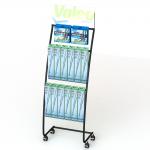 Automobile Repair Factory Auto Display Racks With Wire Hooks for sale