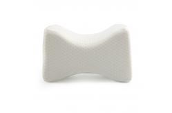 China White Contour Side Sleepers Memory Foam Knee Wedge Pillow supplier