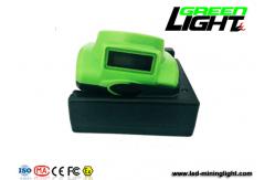 China 18650 Battery 13000Lux Miners Cap Lamp USB Charging Wire supplier