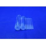 Silicon Dioxide Quartz Heater Tube , Uv Glass Tube 1683 Degree Celsius Softening Point Fused Silica Capillary for sale