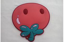 China Customized Rubber 3D Logo Label PVC Embossed Engraved Rubber Patches supplier