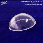High-Pressure Silica Glass Optical Dome Lens for Submersible Camera Housings for sale