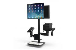 China POS Machine Stand Pole Mounting Solutions  With 360° Rotatable Around Pole supplier