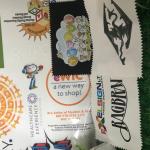 Nontoxic Printable  Heat Transfer Garment Labels Washable Oem Designs