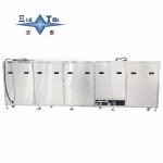 28KHZ 40KHZ Ultrasonic Washing Machine Five Tank Ultrasonic Instrument Cleaner For Optical Coating Lines for sale
