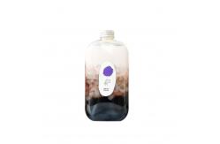 China Transparent PET 400ml 15cm Disposable Juice Bottles supplier