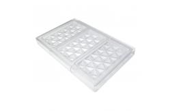 China Handmade Custom Chocolate Molds Transparent Polycarbonate Chocolate Mold supplier
