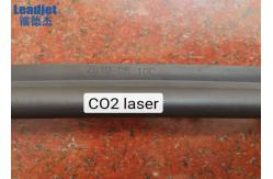 China Leadjet CO2 Laser Coding Machine 30W 40W For Plastic Bags Air Cooling supplier