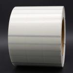 30*60-19mm 1.5mil White Matte Translucent Water Resistant Vinyl Cable Label for sale