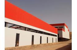 China Prefab Metal Building Q235 Warehouse Steel Structure Sound Proof supplier