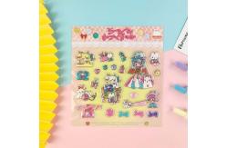 China Distinct Layers Cartoon Sticker Sheet Three Dimensional Stickers Convex Air supplier