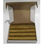 Precut 3/8'' A4 Twin Loop Spiral Wire For Notebook / Calendar Binding