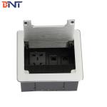 Flush Mount Electrical Desktop Power Socket Box Flip Up Socket for sale