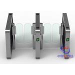 Full Automatic Access Control Flap Barrier QR Code Reader Full Height for sale