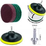 12PCS Multi Purpose Drill Brush Kit 1.28 Pounds Attachment Various Bristles