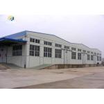 Q235,Q355 Steel Structure Warehouse With Hot Rolled H Section Column / Sliding Door for sale