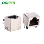 KRJ-56S8P8C1X1BNL Single Port RJ45 Connector Without Light Or Spring Without Filter Network Port Socket for sale