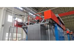 China High Efficiency Shuttle Rotomolding Machine for Fast Production supplier