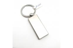 China Personalized Metal Key Holder with Individual Polybag Packaging for Advertising supplier