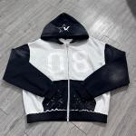 Print Pattern Vintage Color Blocked Hoodie 100% Cotton Heavyweight With Custom Screen Print Logo And Needle Detection for sale