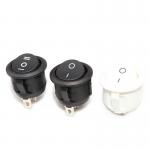 2 / 3pins Round Rocker Boat Switch For Ship Usage 6A 250V AC for sale